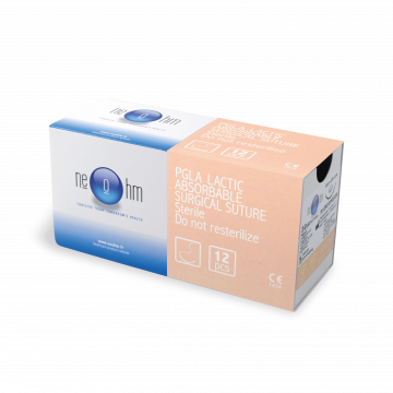 Fil de suture PGLA Lactic multifilaments