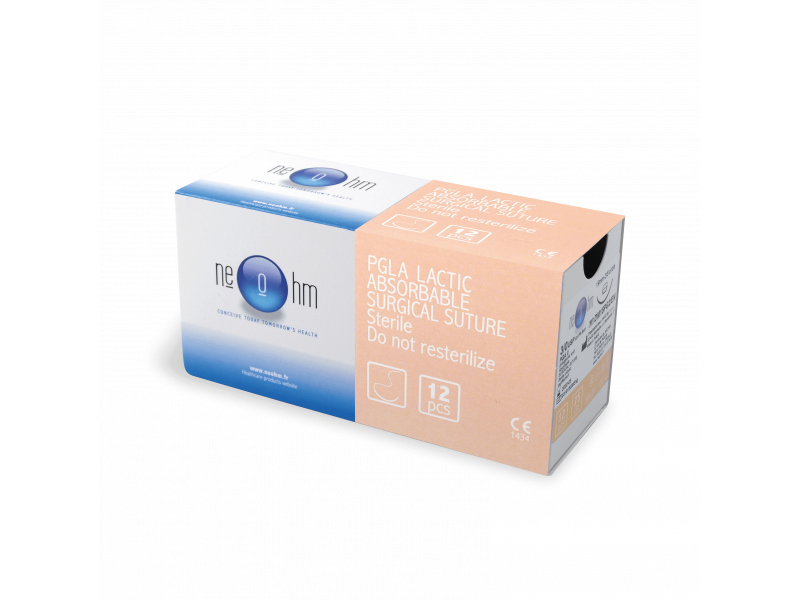 Fil de suture PGLA Lactic multifilaments